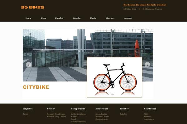 Vantage theme site design template sample