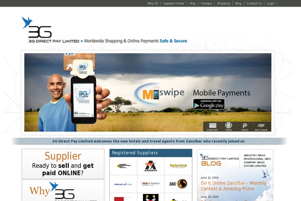 3G theme websites examples