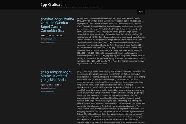ChaosTheory theme site design template sample