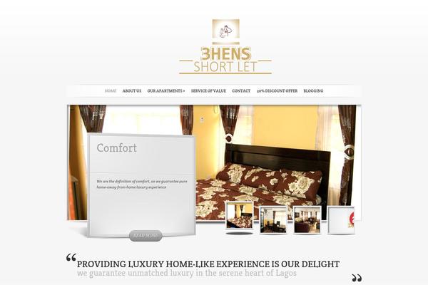 SimplePress theme site design template sample