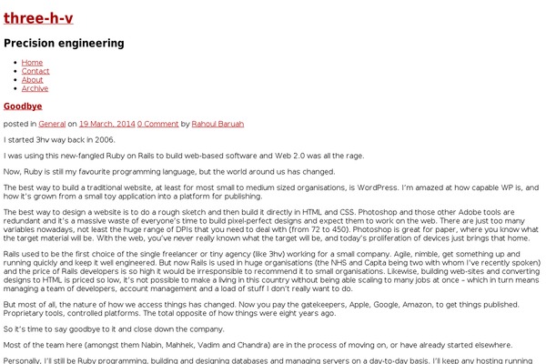 Read.v.1.0 theme site design template sample