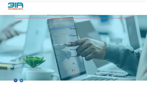 Site using Animated Headline plugin