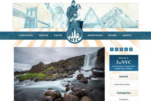 Lifestyle Pro theme site design template sample