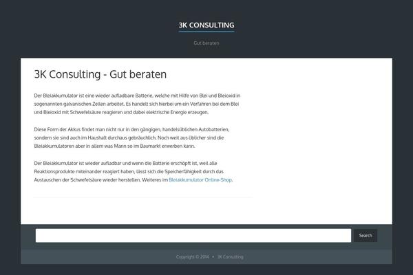 Finch theme site design template sample