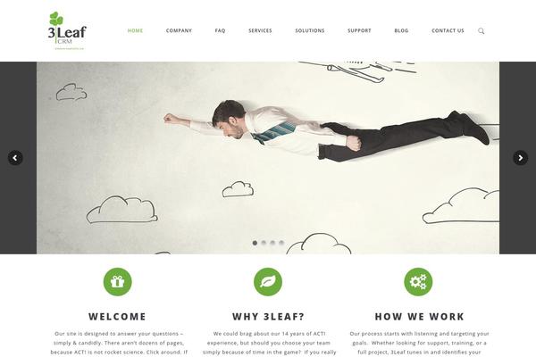 Milo theme site design template sample