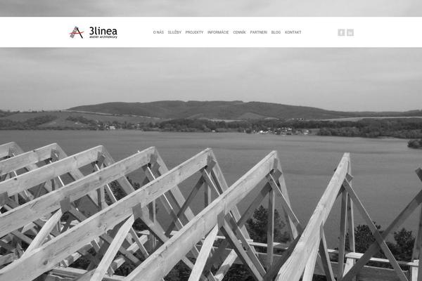 Modernist theme site design template sample