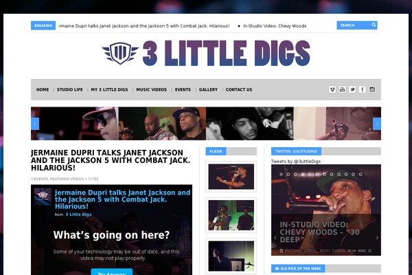 Site using Audio Album plugin