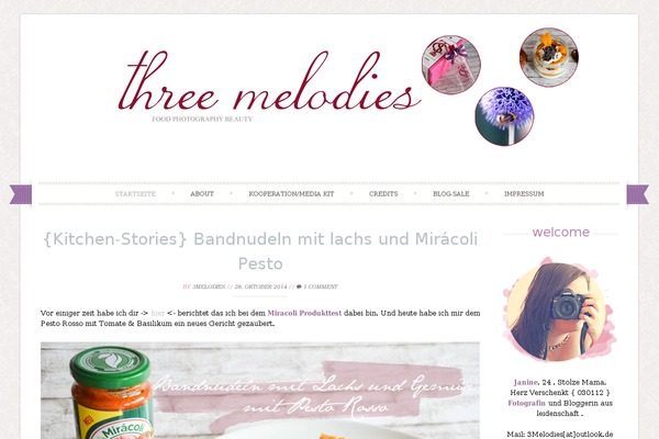 Hemlock theme site design template sample