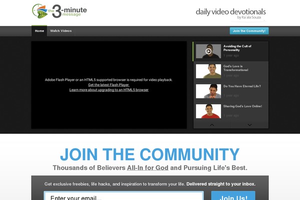 deTube theme site design template sample