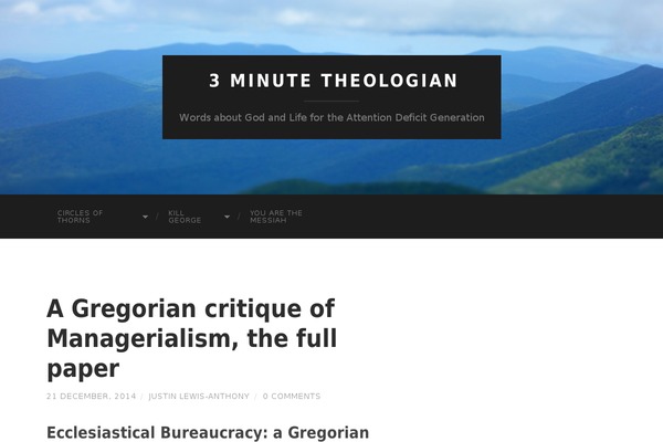 Hemingway theme site design template sample