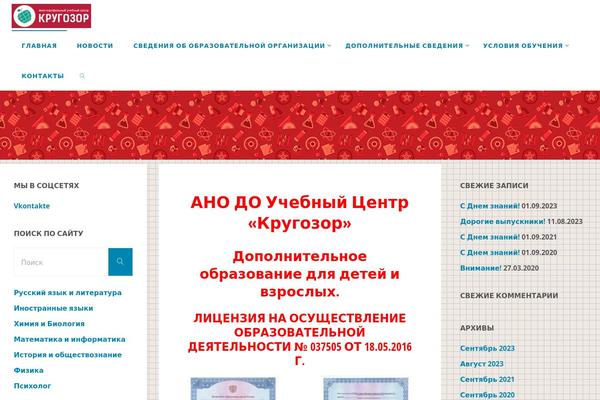 Fluida theme site design template sample
