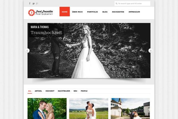 Sirens theme site design template sample