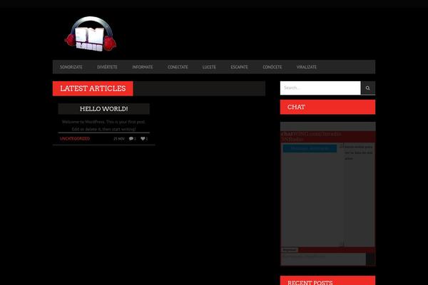 BUCKET theme site design template sample
