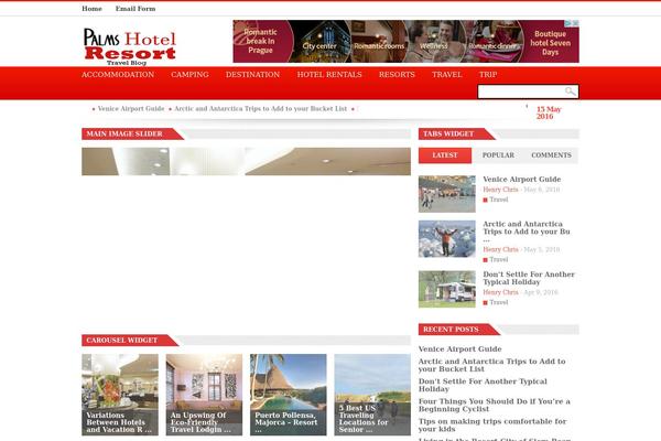 Observer theme site design template sample