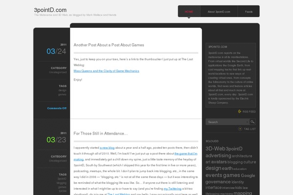 monochrome theme site design template sample