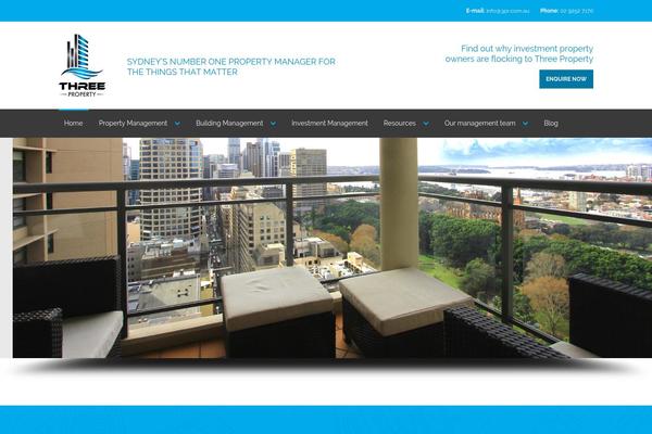 Realocation theme site design template sample
