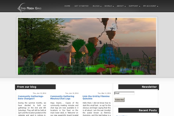 extatic theme websites examples