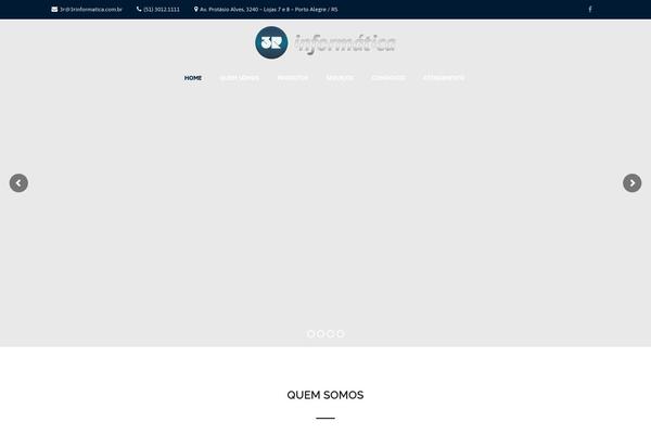 Creativo theme site design template sample