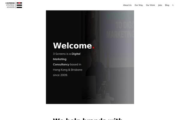 Monochrome-pro theme site design template sample