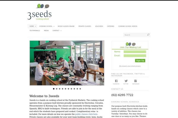 Platform theme site design template sample