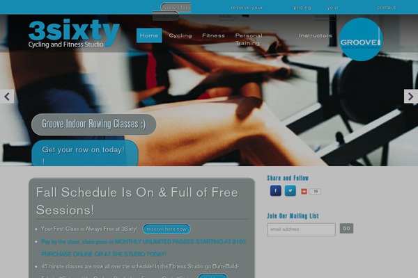 Vangard theme site design template sample
