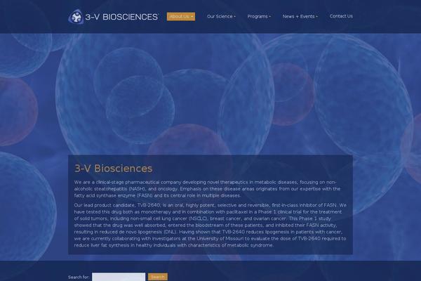 Zinc theme site design template sample