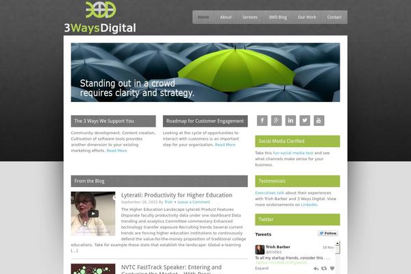 Associate theme site design template sample