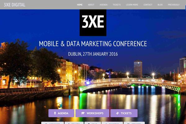 Eventim theme site design template sample