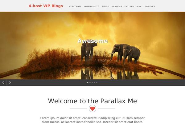 4-host.de site used SKT Parallaxme