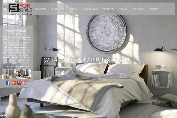 Style theme site design template sample