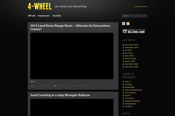 Fast Blog theme site design template sample