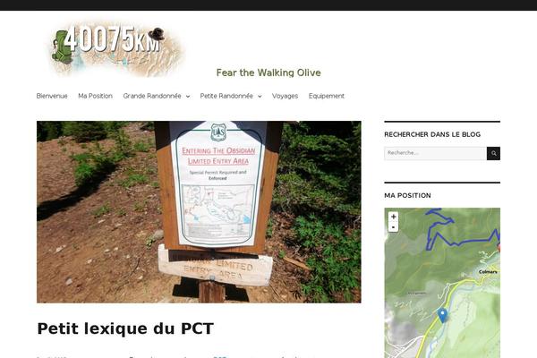 Site using WP GPX Maps plugin
