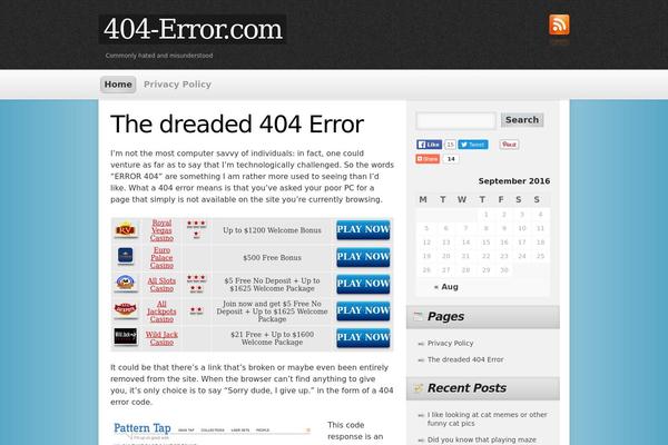 Absolum theme site design template sample