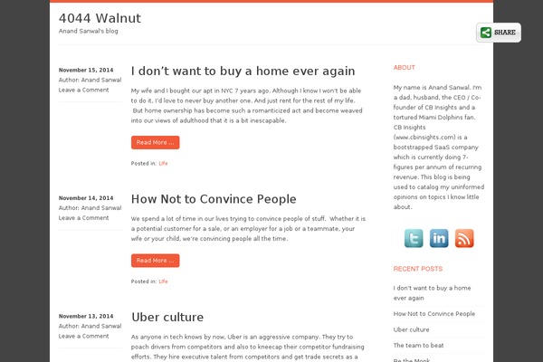 Site using Social Media Widget by Acurax plugin