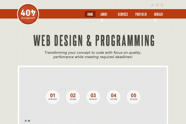 Vagenta theme site design template sample