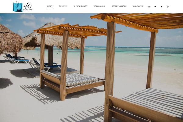 ROSA theme site design template sample