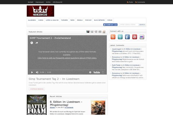 WP-Clear theme site design template sample