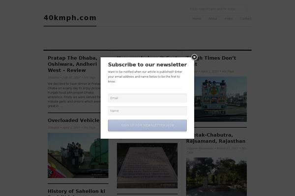 Darkwhite theme site design template sample