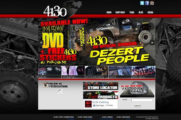 Default theme site design template sample