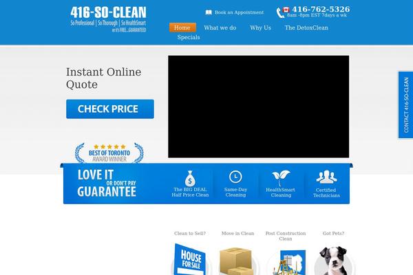 416soclean.ca site used Goode