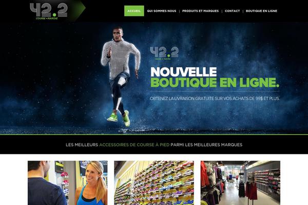 Bouncy-wp theme site design template sample