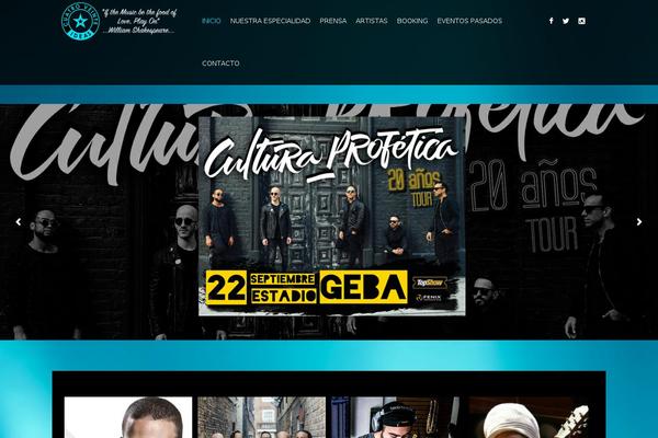 Enigma theme site design template sample