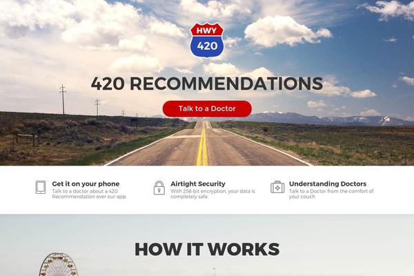 420recommendations.com site used 420