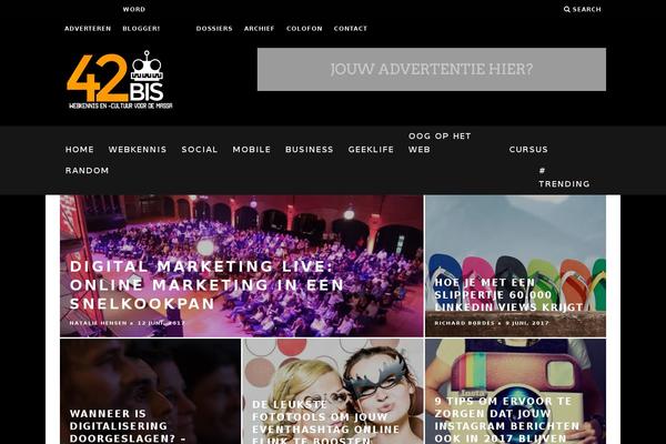 Squaretype theme site design template sample