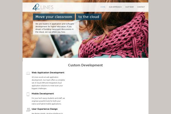 Modest theme site design template sample