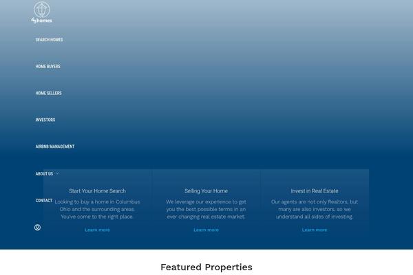 Houzez-child theme site design template sample