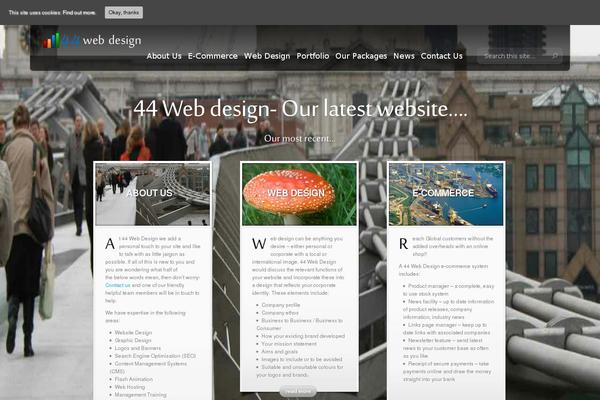 InStyle theme site design template sample
