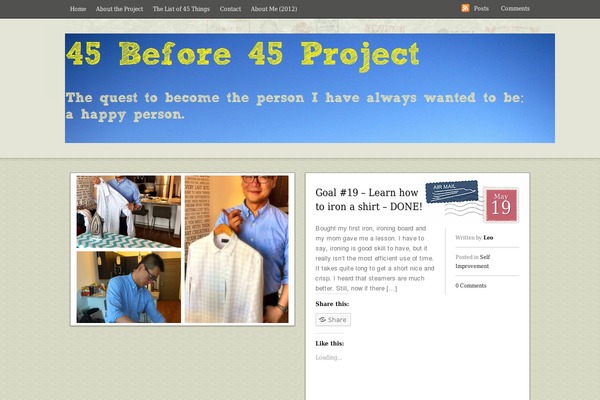 Postcard theme site design template sample