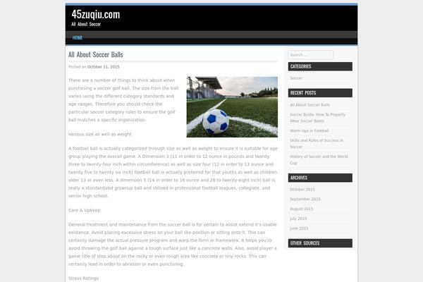 SPORTY theme site design template sample