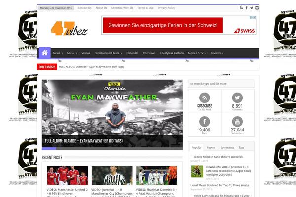 Site using Cue plugin